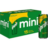 Sprite Lemonade Lemon Lime 250ml cans 15pack