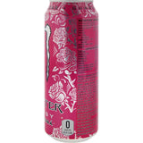 Can of Monster Ultra Energy Drink Rosa featuring a refreshing rose flavor, sugar-free energy boost, and vibrant design.