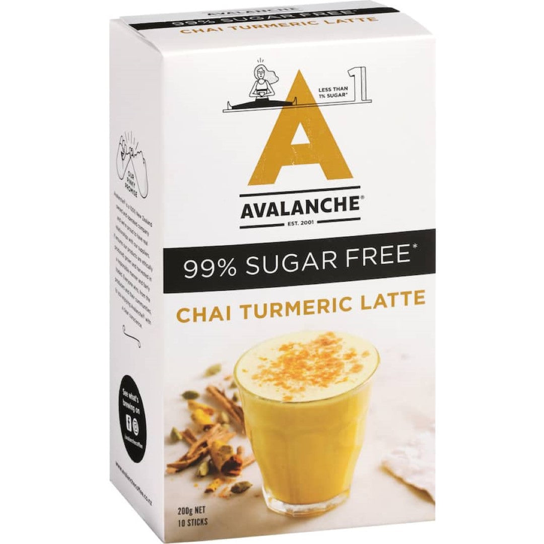 Avalanche Chai Latte Turmeric 99% Sugar Free