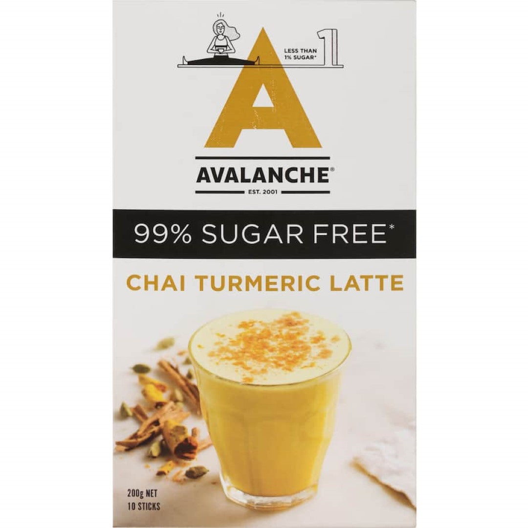 Avalanche Chai Latte Turmeric 99% Sugar Free