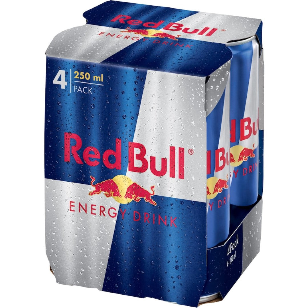 Red Bull Energy Drink  250ml cans 4pack