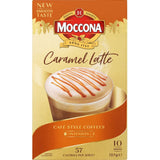Moccona Coffee Sachets Caramel Latte 10 pack 137g