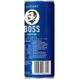 Boss Iced Coffee Double Espresso in a sleek can, offering bold flavors and smooth refreshment for coffee lovers on the go.