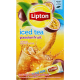 Refreshing Lipton Iced Tea Passionfruit, a fruity beverage with exotic flavor, perfect for hot days and gatherings.