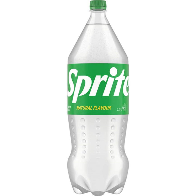 Sprite Soft Drink Lemon-Lime, a refreshing beverage with crisp citrus flavor and invigorating fizz, perfect for any occasion.