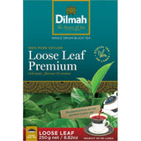 Dilmah Loose Leaf Tea Premium Ceylon: 250g of vibrant single-origin black tea from Sri Lanka, perfect for a rich and flavorful brew.