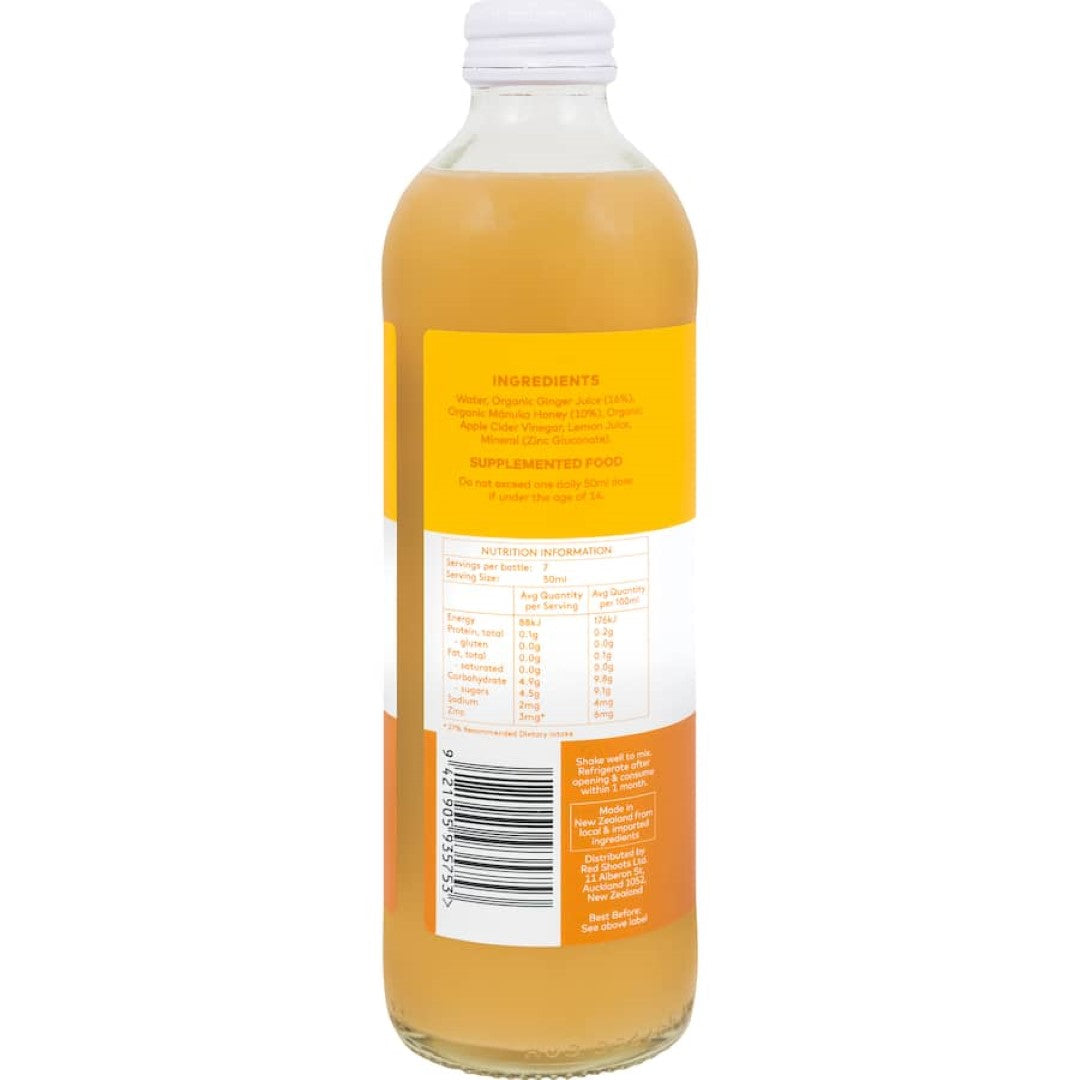 Daily Good Immunity Shots Organic Fiji Ginger