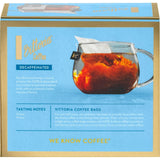 Vittoria Coffee Bags Decaf Blend with rich flavor, easy brewing, perfect for any time without caffeine jitters.