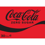 Coca Cola Soft Drink Zero Sugar 330ml cans 30pack