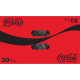 Coca Cola Soft Drink Zero Sugar 330ml cans 30pack