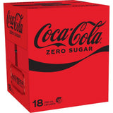 Coca Cola Soft Drink Zero Sugar 330ml cans 18pack