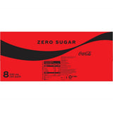 Coca Cola Soft Drink Zero Sugar 330ml cans 8pack