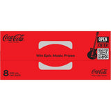 Coca Cola Soft Drink Zero Sugar 330ml cans 8pack