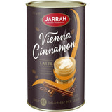 Jarrah Coffee Mix Vienna Cinnamon Latte features a rich blend of cinnamon and smooth latte, perfect for coffee lovers.