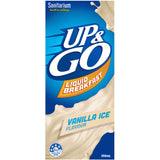 Sanitarium Up & Go Breakfast Drink Vanilla Ice Single pack 350mL