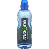 Mizone Sports Drink Lime, a refreshing hydration option with natural lime flavor, vitamins C and B, no artificial additives.