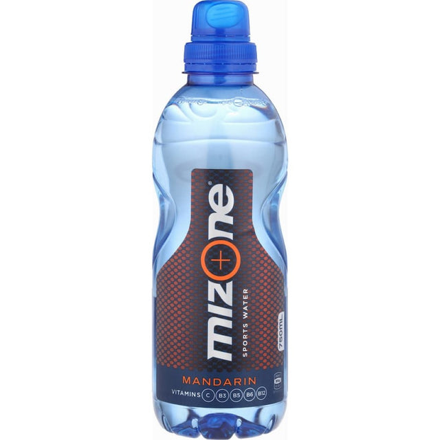 Mizone Sports Drink Mandarin features refreshing natural mandarin flavor, B vitamins, and Vitamin C for optimal hydration and energy.