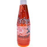 Thriftee Concentrate Orange & Mango Cordial bottle, offering a sugar-free, low-calorie drink that makes over 20 litres.