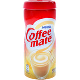 Nestlé Coffee Mate Coffee Creamer Powder: non-dairy powder for a creamy, flavorful coffee experience without refrigeration.