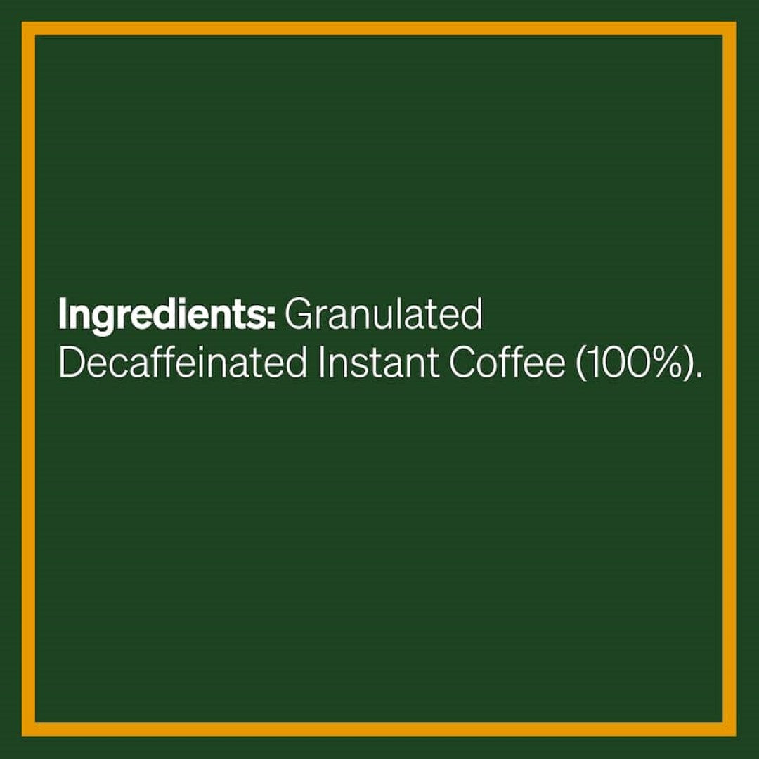 Greggs Granulated Instant Coffee Decaf Roast offers invigorating flavors, quick preparation, perfect for any time of day.