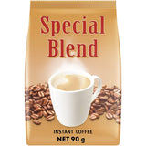 Instant coffee with rich flavor made from expertly roasted beans, ideal for quick preparation any time.