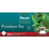 Dilmah Black Tea tagless tea bags offer rich flavor and aroma in a convenient 30-pack for enjoyable brewing anytime.