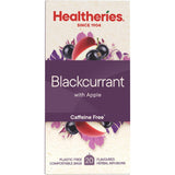A vibrant blend of blackcurrant and apple fruit pieces in a teacup, ideal for hot or iced enjoyment.