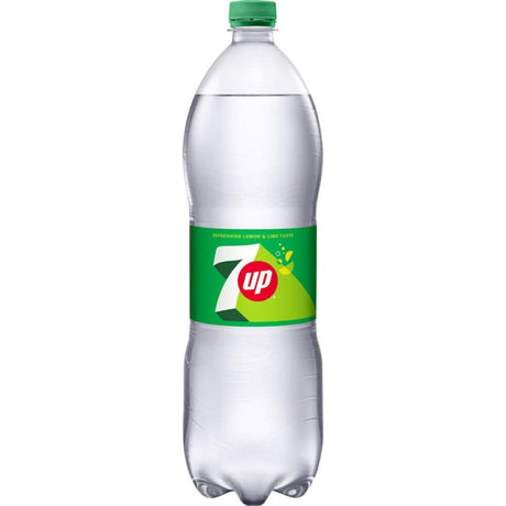 Bubbly 7up Soft Drink Lemonade showcasing vibrant lemon flavor, perfect for refreshing moments and any occasion.