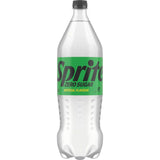 Sprite Lemon Lime No Sugar cans showcasing refreshing, guilt-free lemonade with crisp lemon-lime flavor for any occasion.