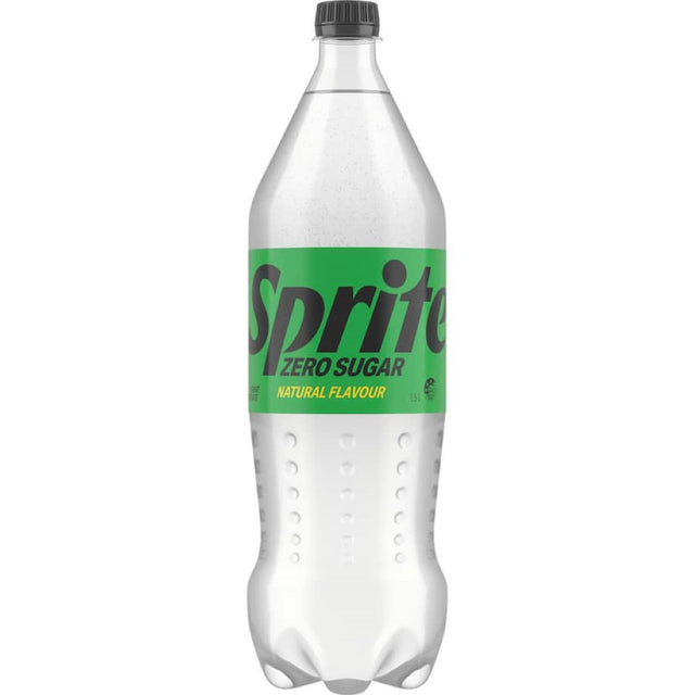 Sprite Lemon Lime No Sugar cans showcasing refreshing, guilt-free lemonade with crisp lemon-lime flavor for any occasion.