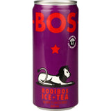 Bos Ice Tea Berry Flavoured, a refreshing drink with mixed berry flavors and all-natural ingredients in an eco-friendly bottle.