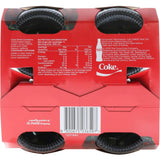 Coca Cola Soft Drink  330ml bottles 4pack