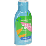 Bottle of Vital Zing Waterdrops in Apple flavor, a zero-calorie enhancer for flavorful hydration on the go.