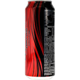 A sleek black can of Mother Energy Drink Black, designed for an invigorating energy boost and bold flavor.