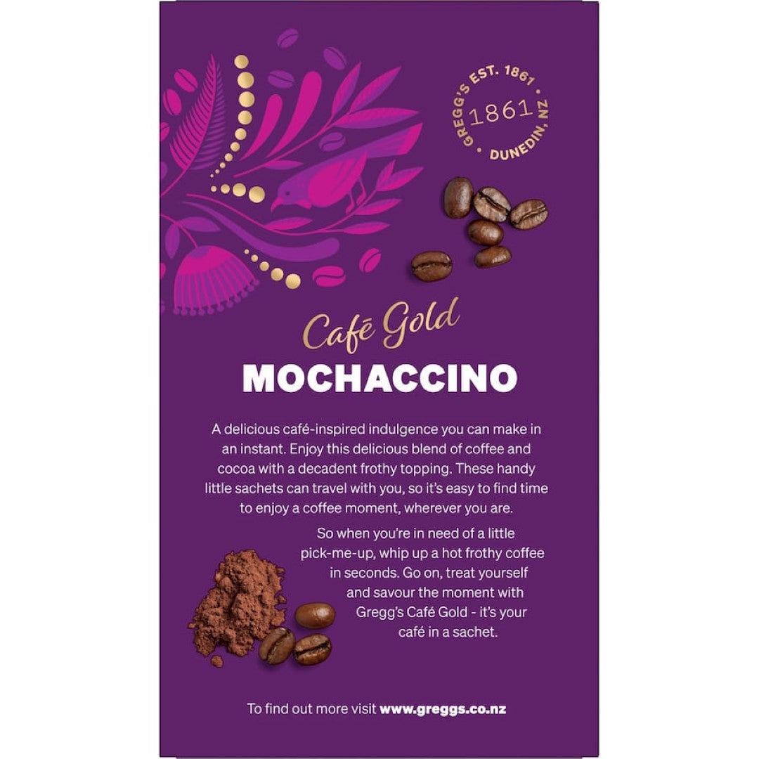 Greggs Café Gold Mochaccino 10 Sachets