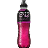 Powerade Sports Drink Blackcurrant in a sipper cap bottle, offering essential electrolytes for hydration and energy during workouts.