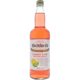 Bickford's Lemon Lime Bitters bottle showcasing vibrant citrus blend for refreshing cocktails and mocktails.