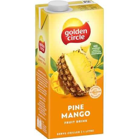 Refreshing Pine Mango fruit drink offering a tropical flavor experience.