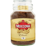 Moccona Instant Coffee Classic Medium Roast 200g jar