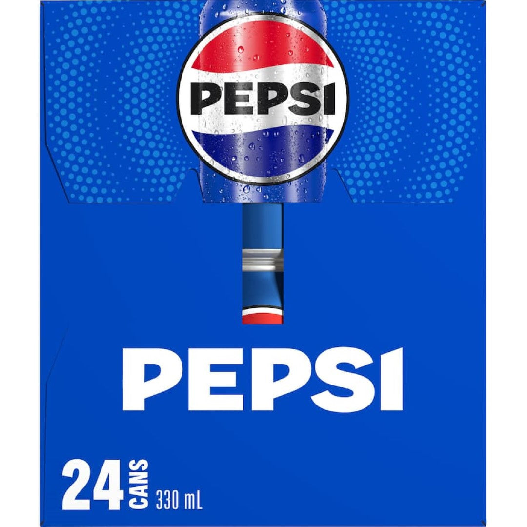 Pepsi Soft Drink  330ml cans 24pack