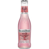 Fever Tree Wild Raspberry Tonic, a fruity blend of Scottish raspberries and British rhubarb in a 200ml bottle.