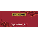 Twinings Tea English Breakfast features a rich, full-bodied blend of Indian and African teas, perfect for a revitalizing start to the day.