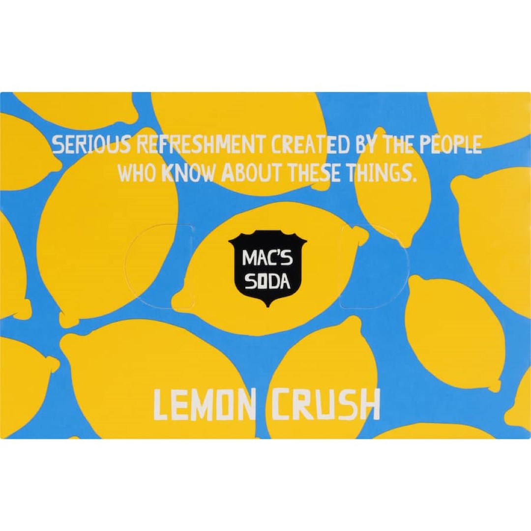 Macs Drink Mixers Lemon Crush