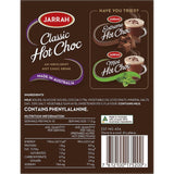 Rich and velvety Jarrah Hot Chocolate Classic mix, 99% fat-free, perfect for guilt-free indulgence with just 47 calories.