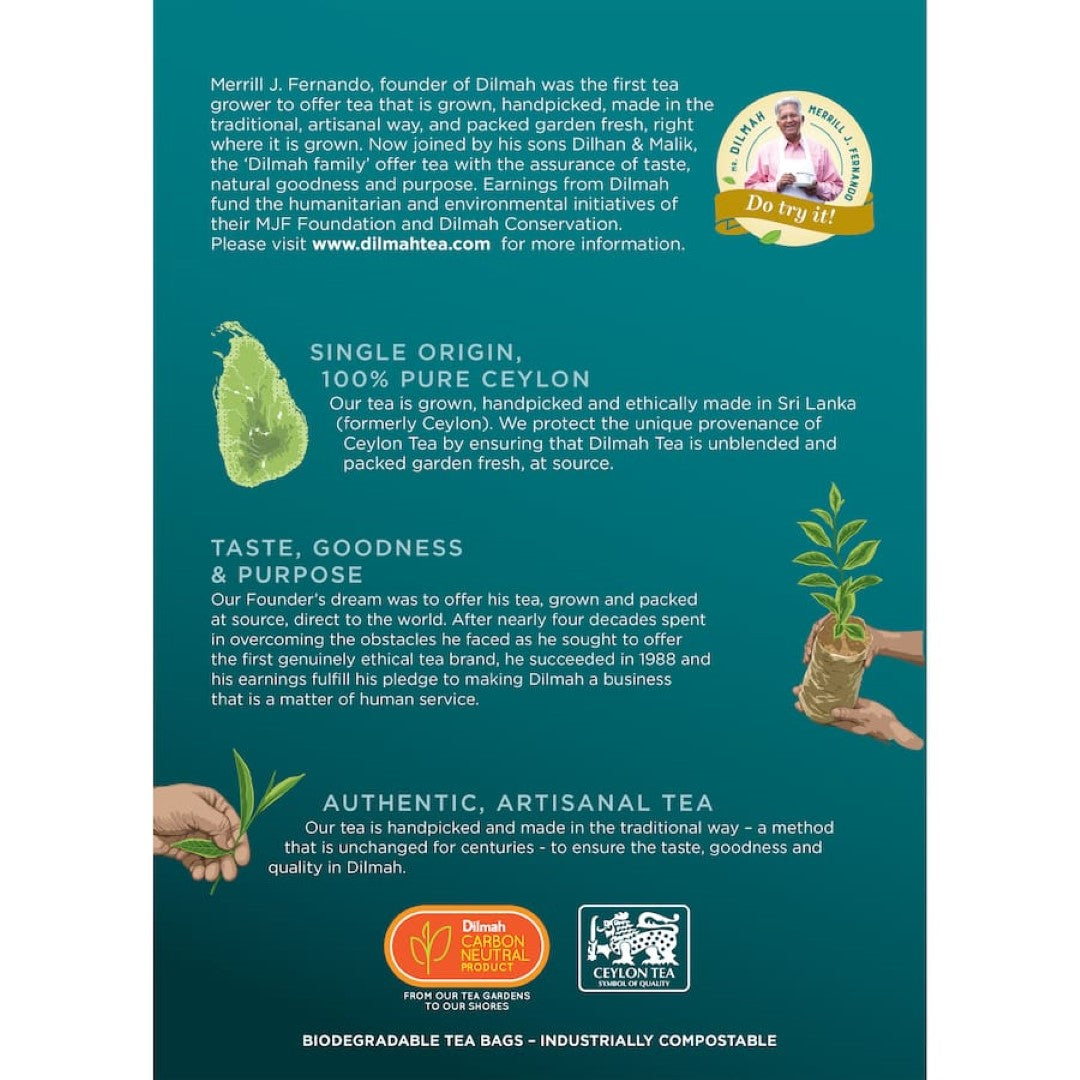 Dilmah Tea Tagless Bags 200pack