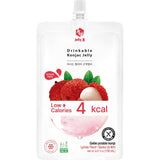 Lychee-flavored Jelly B Konjac Drinkable Jelly in a portable pack, offering a low-calorie, fiber-rich snack for all ages.