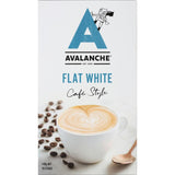 Avalanche Coffee Mix Flat White 140g: Premium coffee mix for a rich, creamy flat white experience at home or office.