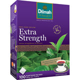 Dilmah Tea Extra Strength: 100 tagless bags of robust Ceylon black tea for a rich and flavorful daily brew.