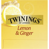 A refreshing blend of zesty lemon and warming ginger root for a revitalizing tea experience all year round.