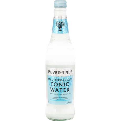 Fever Tree Mediterranean Tonic Water features floral notes and superior quinine for a refreshing cocktail experience.